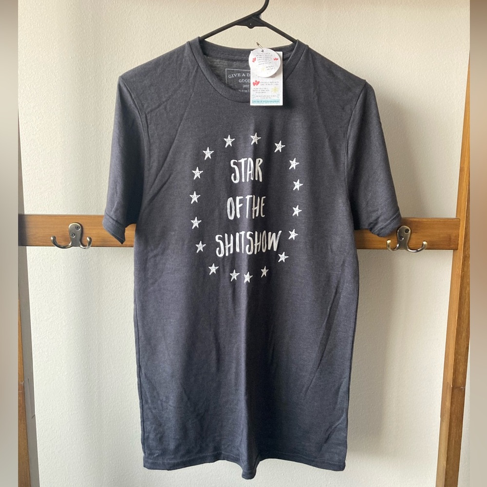 Unisex organic, recycled cotton T-shirt with wildflower seeds